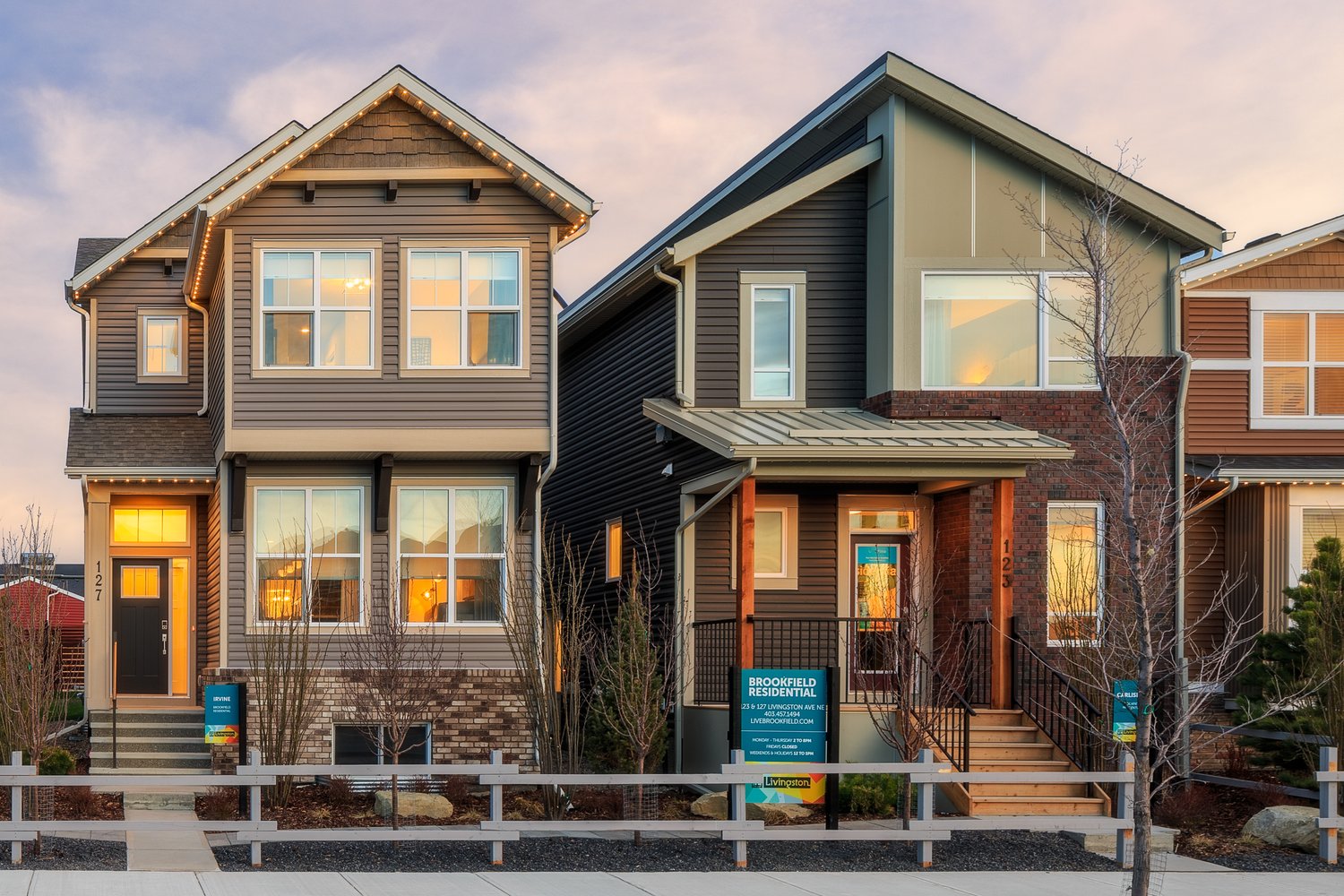 New Homes in North Calgary Livingston Brookfield Residential